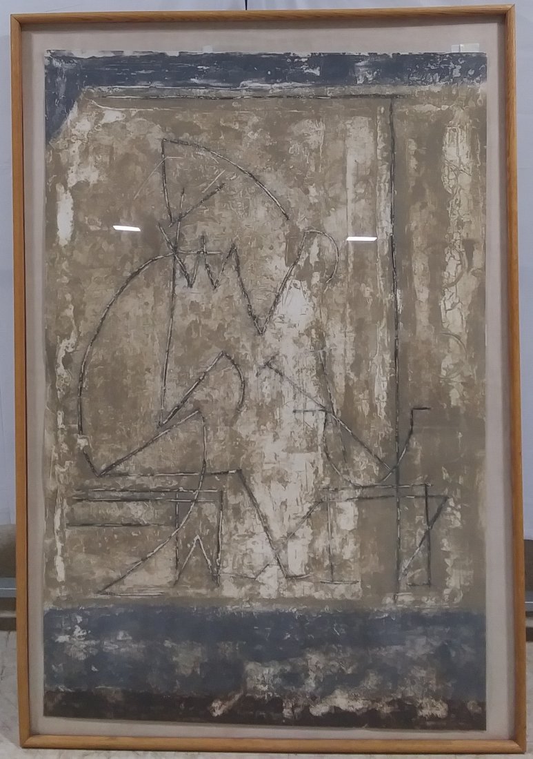 Pierre Marie Brisson signed Modern Art (1 of 4)