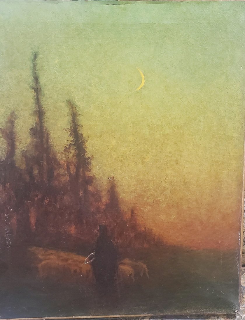 Albert Pinkham Ryder O/C 20in x 24in: Albert Pinkham Ryder O/C 20in x 24in