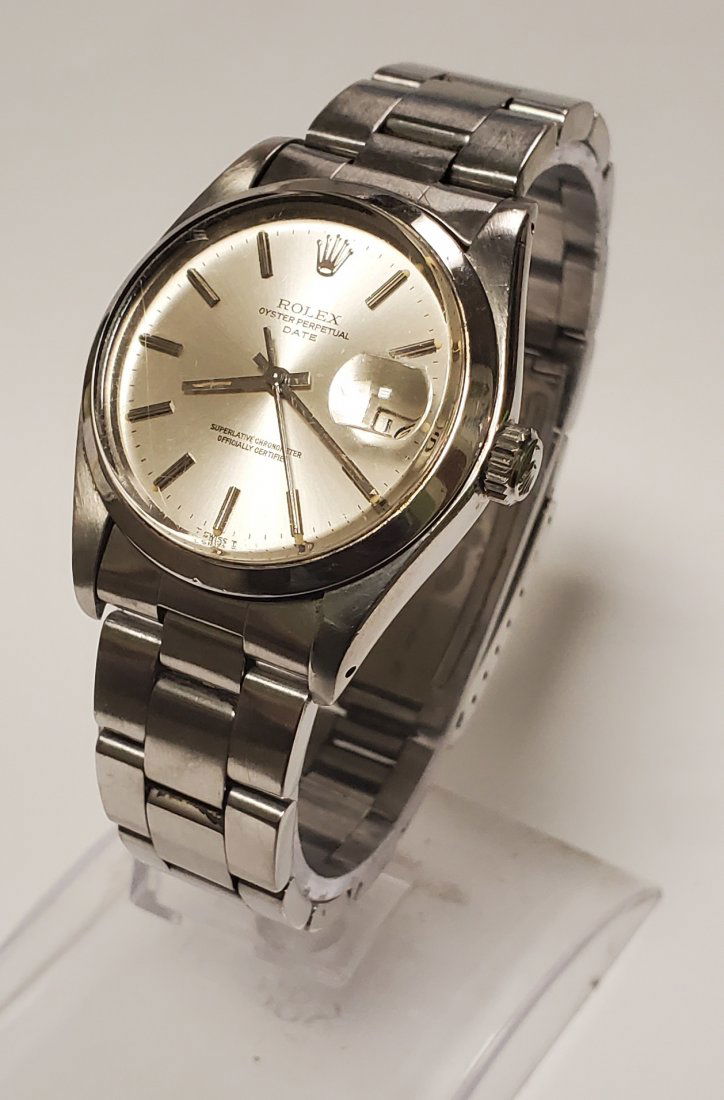 Rolex Oyster Perpetual Date watch (1 of 6)