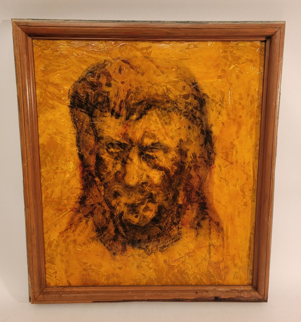 Bruce Xavier Balfour original painting on Board (1 of 4)