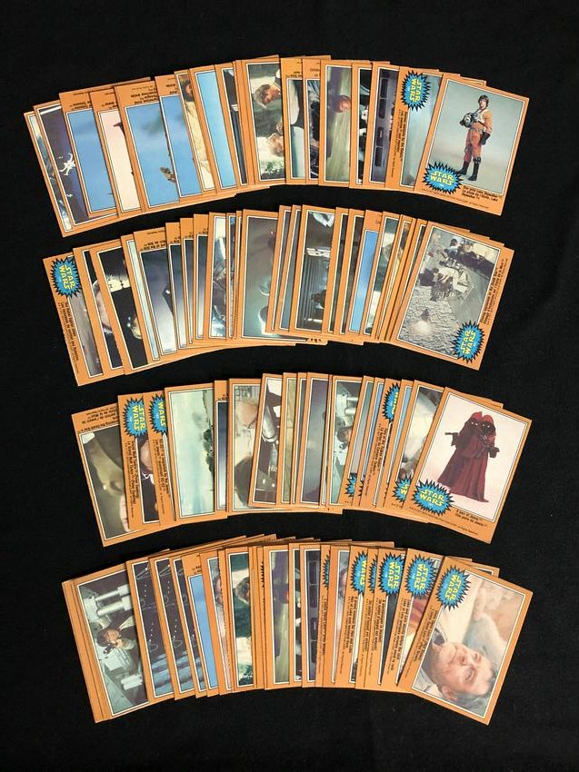 VINTAGE 1977 STAR WARS TRADING CARDS (105 CARDS) (1 of 1)