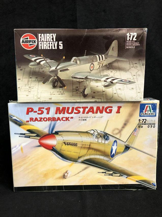 1:72 SCALE UNASSEMBLED MODEL KIT LOT (1 of 1)
