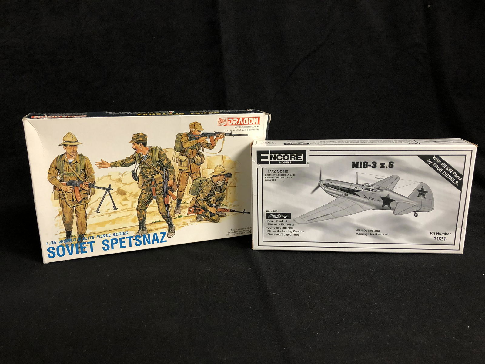 UNASSEMBLED MODEL KITS LOT (DRAGON/ ENCORE) (1 of 1)