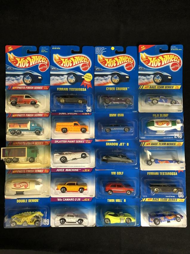 HOT WHEELS BLUE CARD LOT (BRAND NEW) (1 of 1)