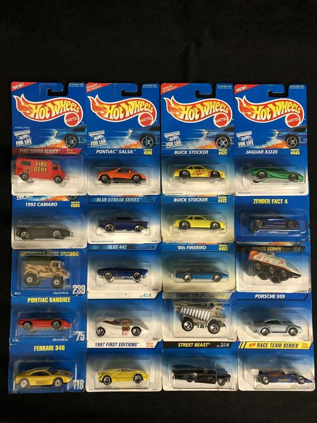 HOT WHEELS BLUE CARD LOT (BRAND NEW) (1 of 1)
