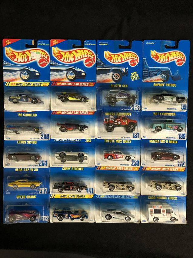 HOT WHEELS BLUE CARD LOT (BRAND NEW) (1 of 1)