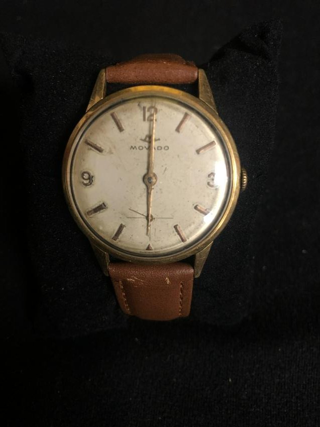 VINTAGE MOVADO WRIST WATCH (WORKING): VINTAGE MOVADO WRIST WATCH (WORKING)