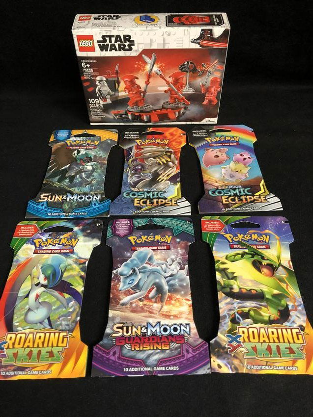 POKEMON TRADING CARD GAME/ LEGO LOT (1 of 1)