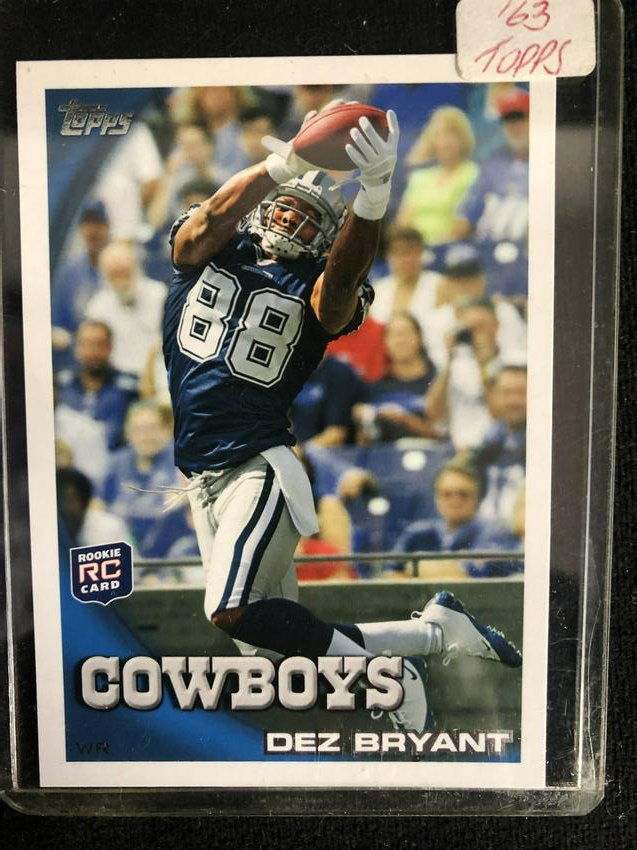 2010 Topps NFL Football #425A Dez Bryant RC (1 of 2)