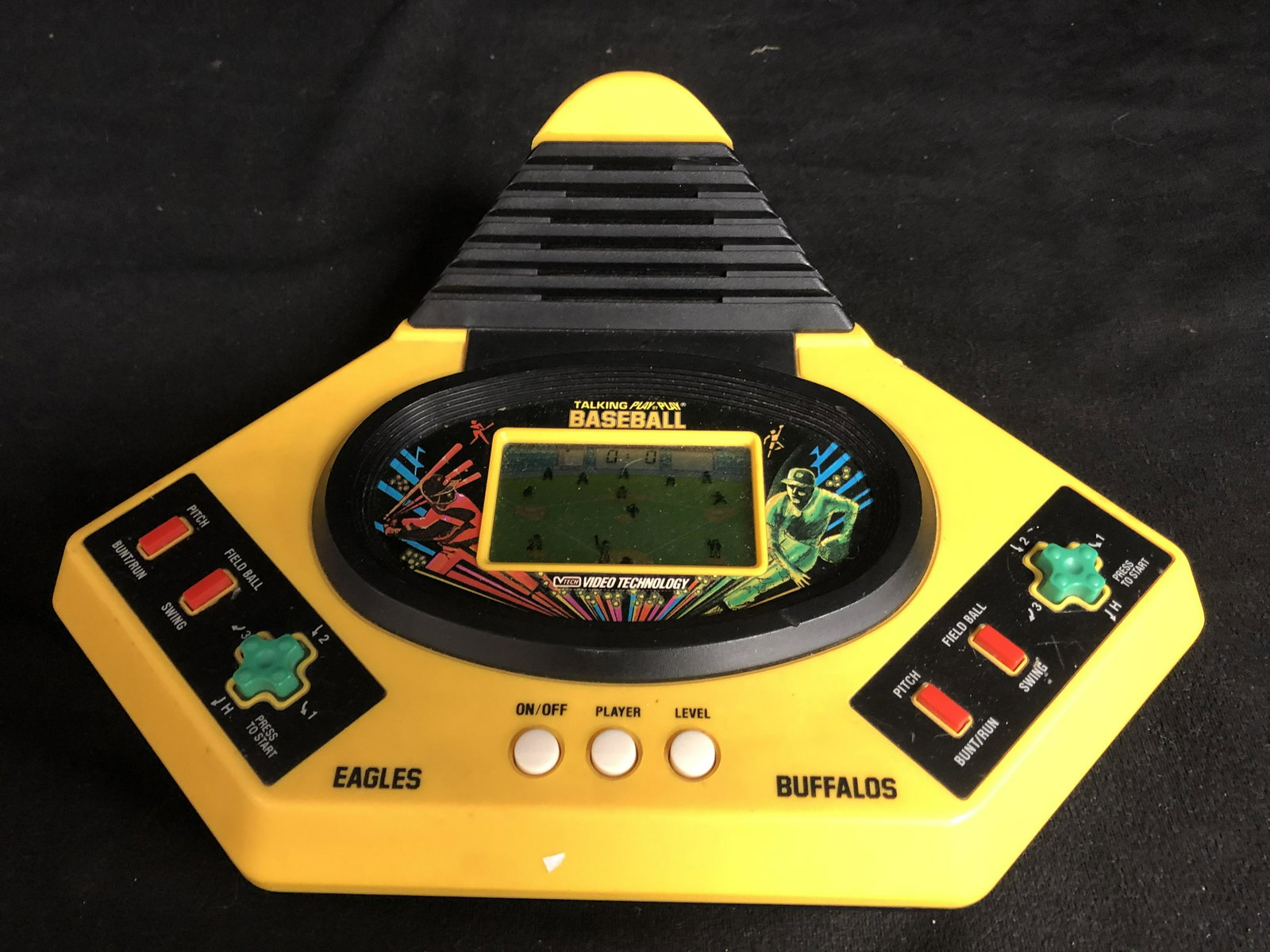 1988 Electronic Talking Play By Play Baseball VTech: 1988 Electronic Talking Play By Play Baseball VTech