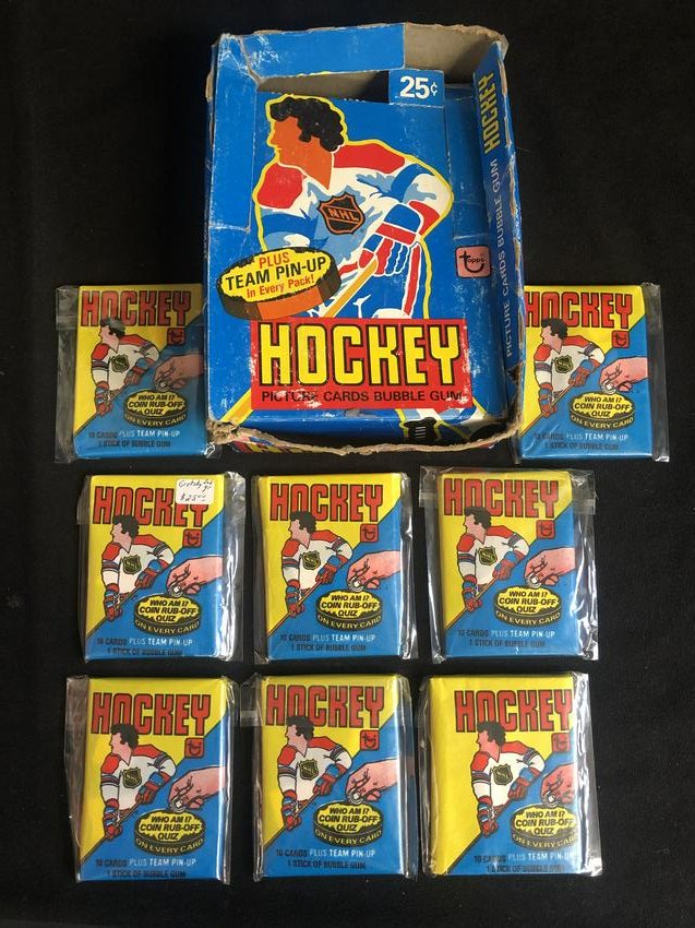 1980 TOPPS HOCKEY WAX PACKS LOT: 1980 TOPPS HOCKEY WAX PACKS LOT