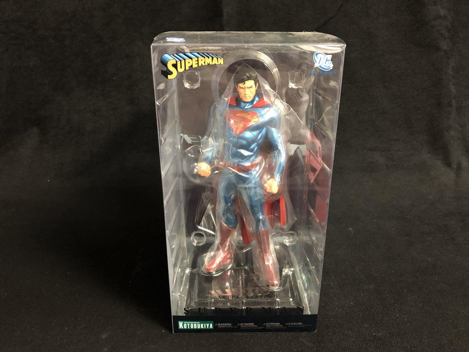KOTOBUKIYA SUPERMAN ARTFX STATUE: KOTOBUKIYA SUPERMAN ARTFX STATUE