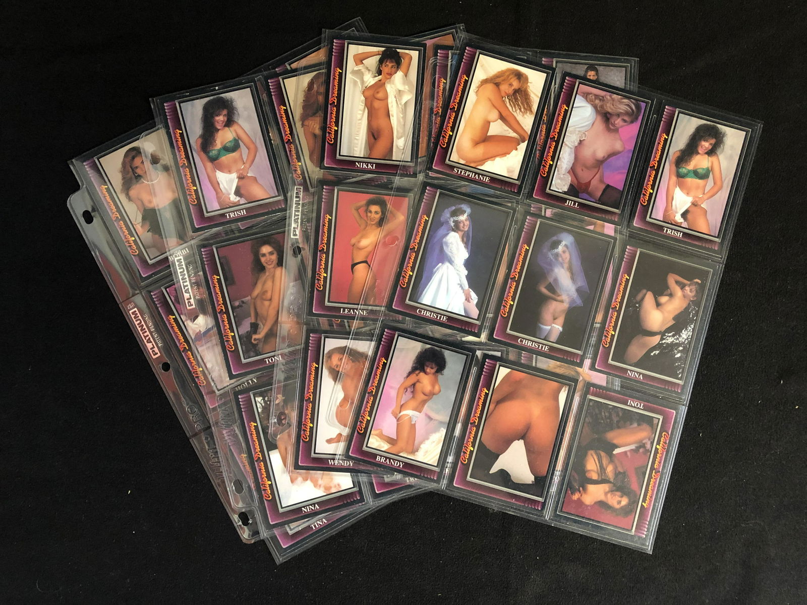 PLAYBOY CALIFORNIA DREAMING TRADING CARDS LOT (1 of 1)