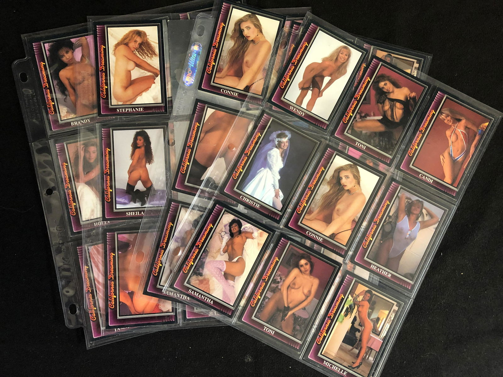 PLAYBOY CALIFORNIA DREAMING TRADING CARDS LOT (1 of 1)