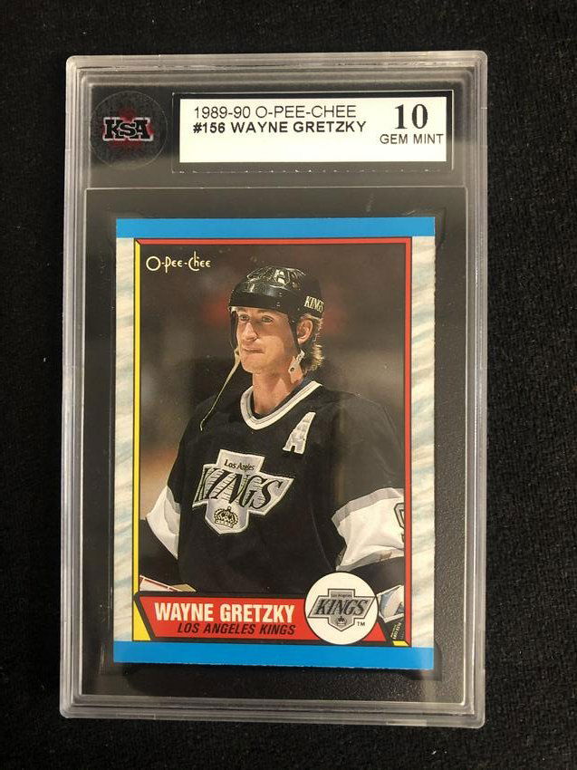 1989-90 O-PEE-CHEE #156 WAYNE GRETZKY (10 GEM MINT) (1 of 1)