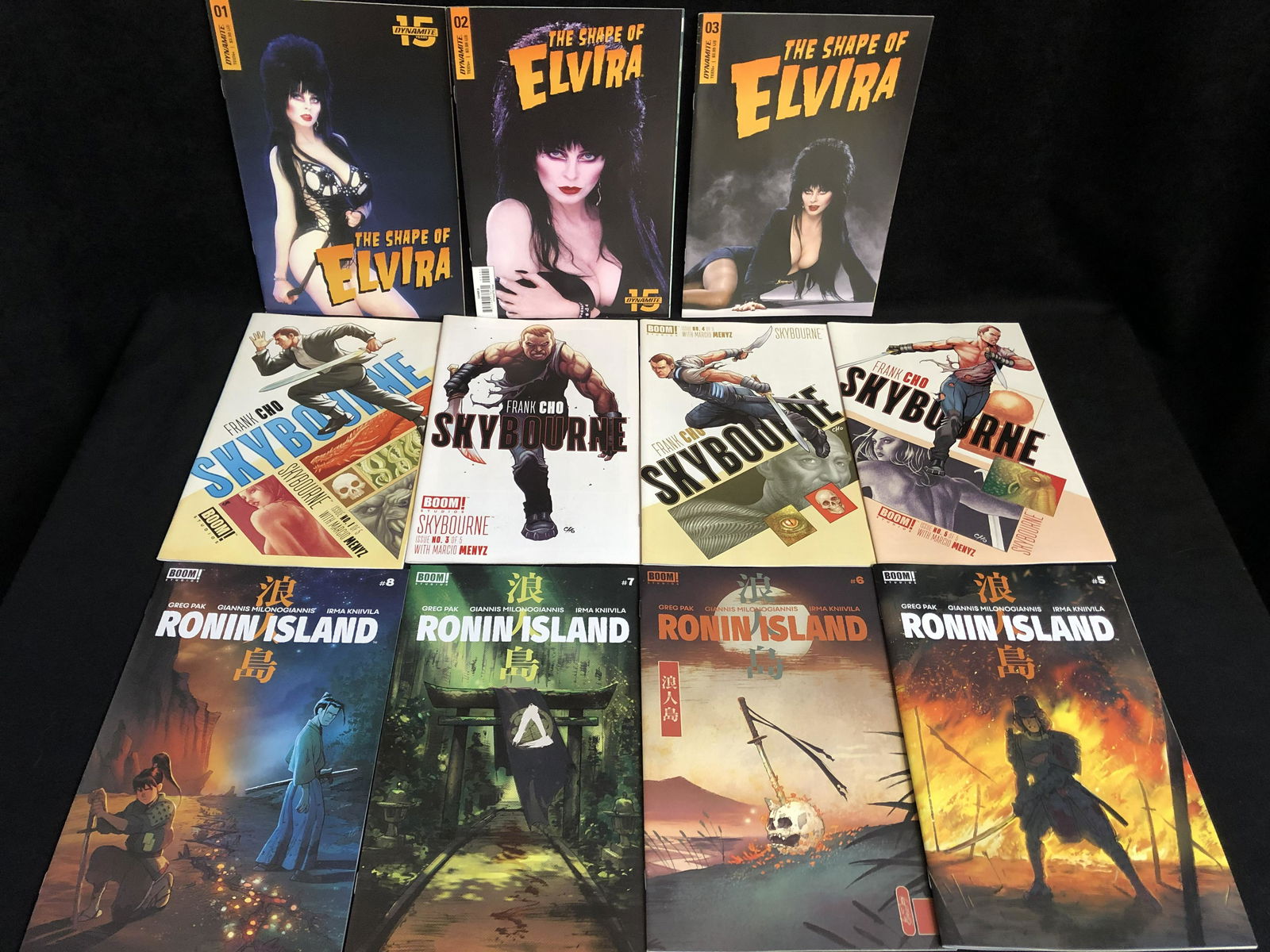 COMIC BOOK LOT (RONIN ISLAND/ ELVIRA/ SKYBOURNE) (1 of 1)