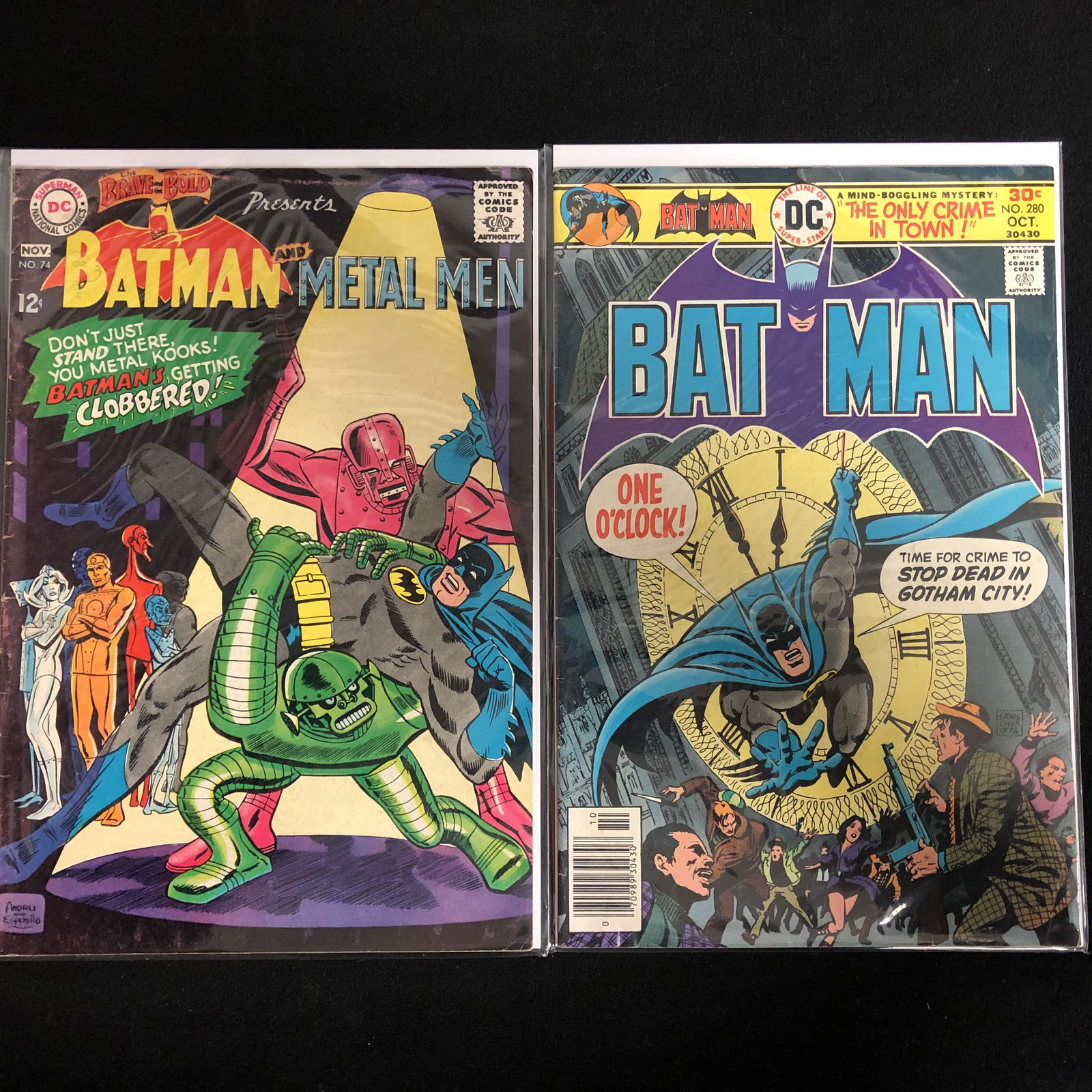 BATMAN COMIC BOOK LOT #74/ #280 (DC COMICS) (1 of 1)