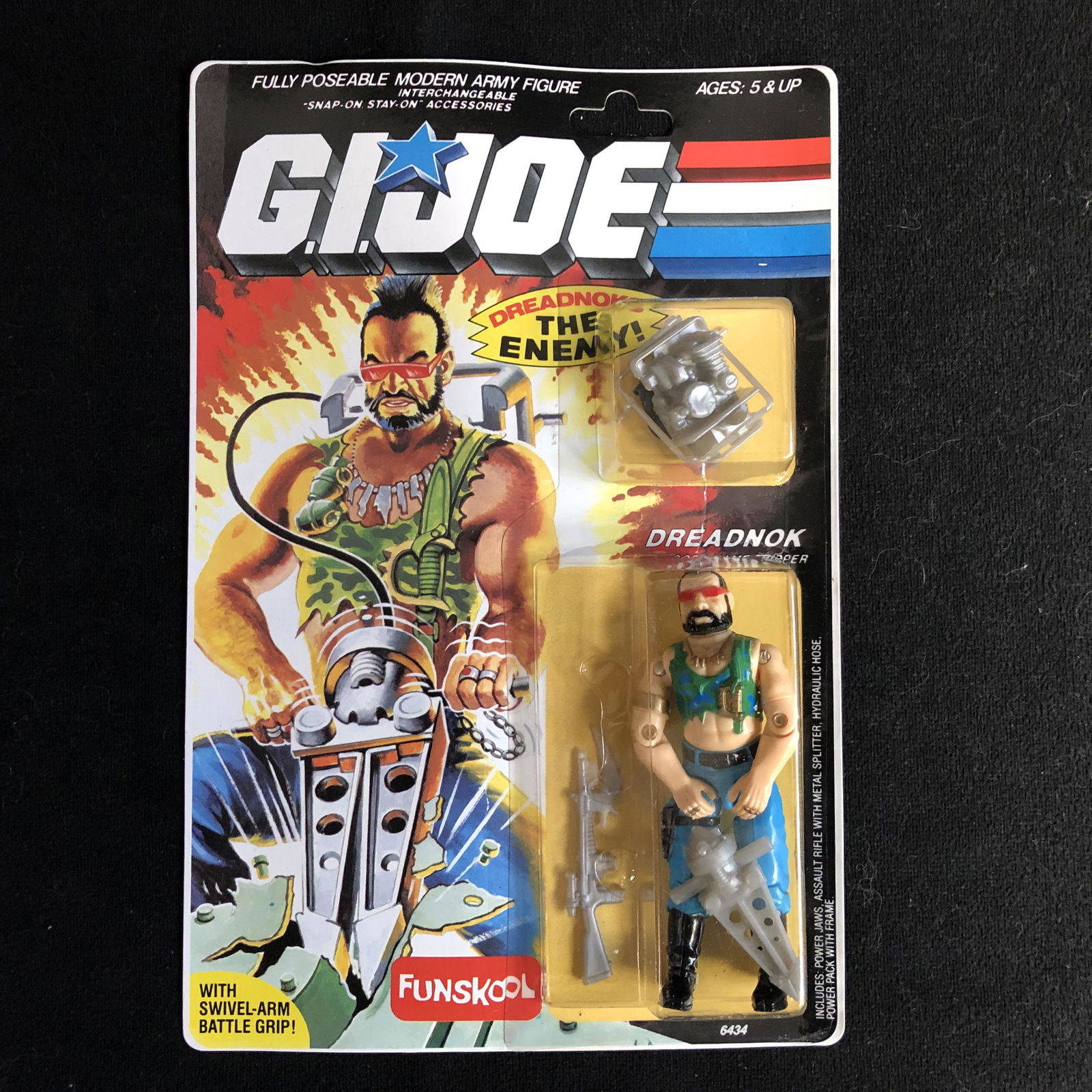 FUNSKOOL RUSSIAN CARD BACK GI JOE ACTION FIGURE (1 of 2)