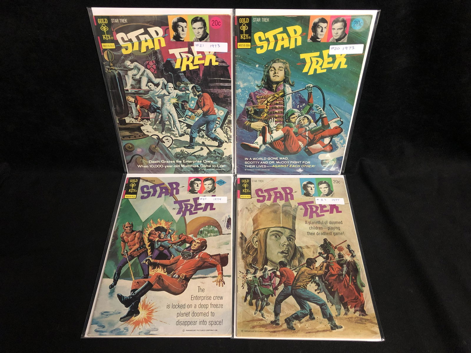 VINTAGE STAR TREK COMIC BOOK LOT (GOLD KEY COMICS) (1 of 1)