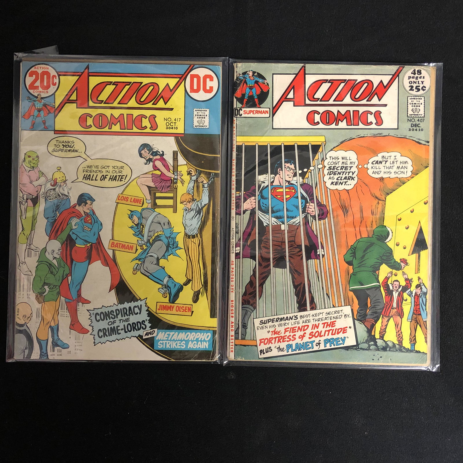 ACTION COMICS #417/ #407 (DC COMICS): ACTION COMICS #417/ #407 (DC COMICS)