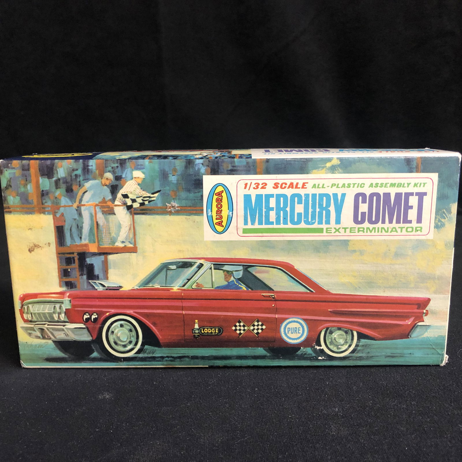 VINTAGE AURORA MERCURY COMET UNBUILT MODEL KIT (1 of 1)