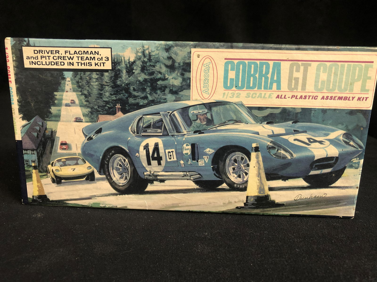 VINTAGE AURORA COBRA GT COUPE UNBUILT MODEL KIT (1 of 1)