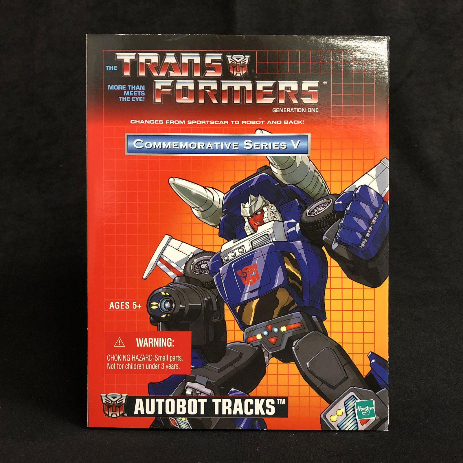 TRANSFORMERS G1 COMMEMORATIVE SERIES V AUTOBOTS TRACKS (1 of 2)