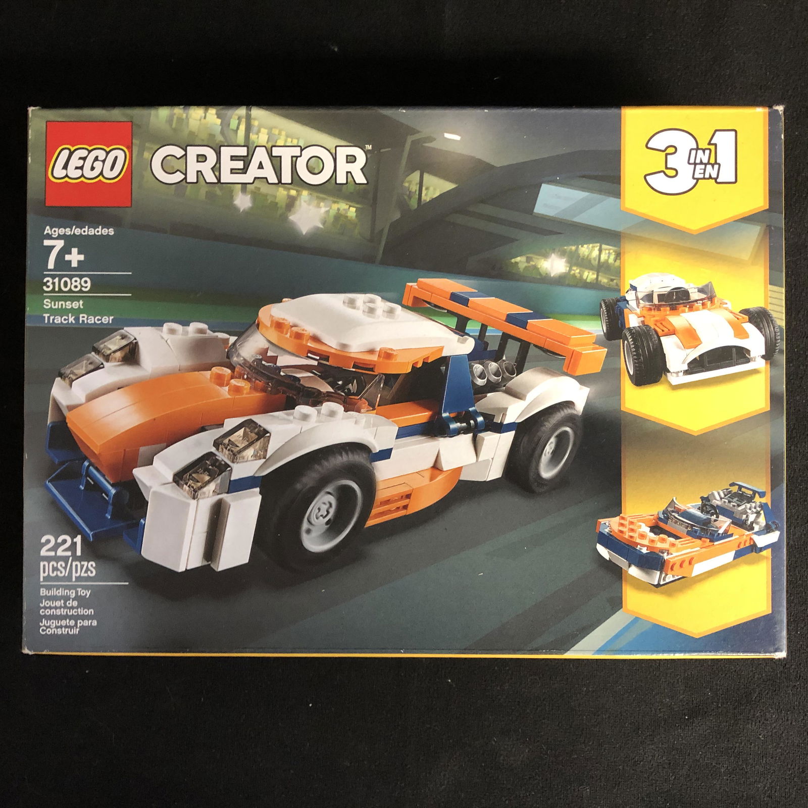 LEGO Creator 3 in 1 Sunset Track Racer 31089: LEGO Creator 3 in 1 Sunset Track Racer 31089