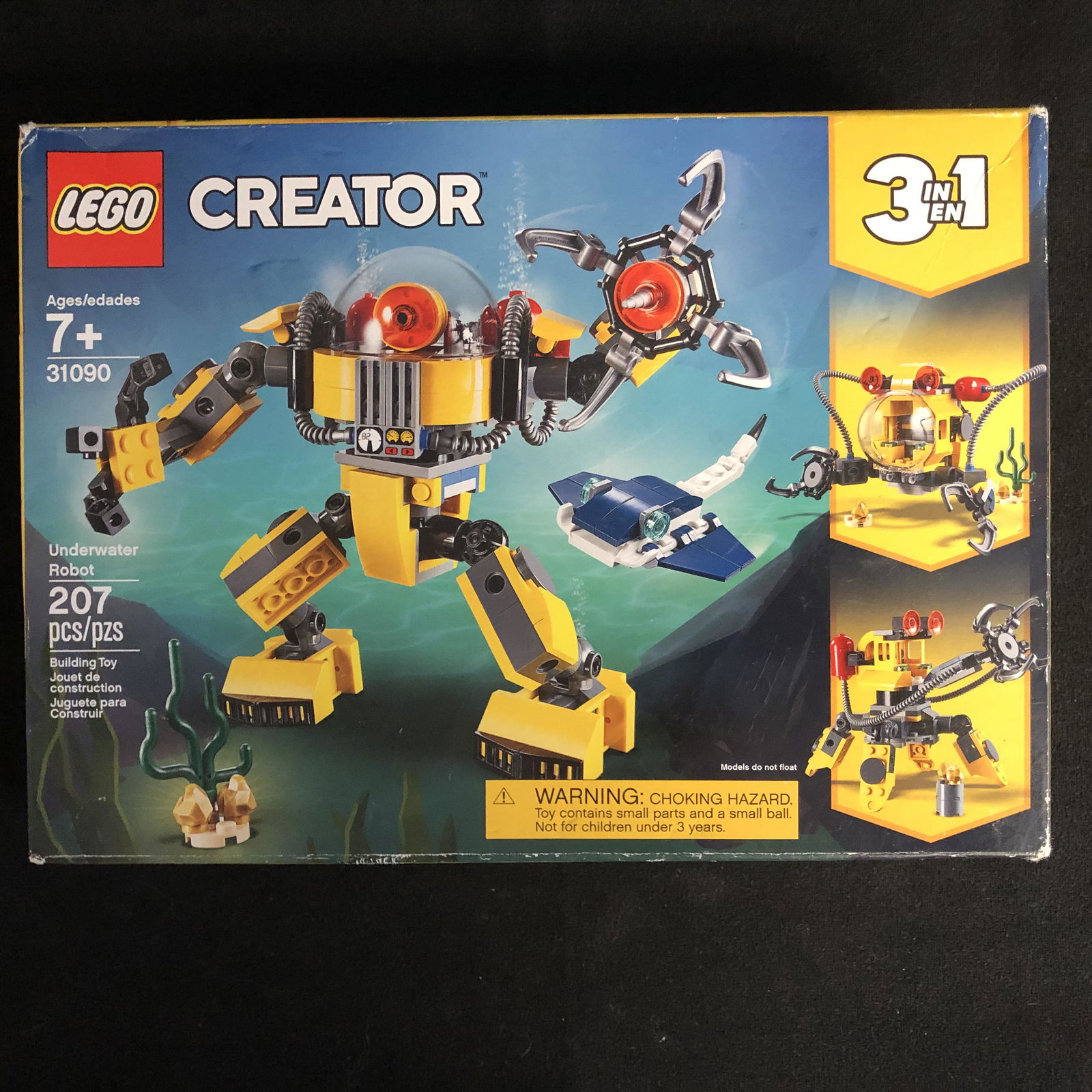 LEGO Creator 3in1 Underwater Robot 31090: LEGO Creator 3in1 Underwater Robot 31090