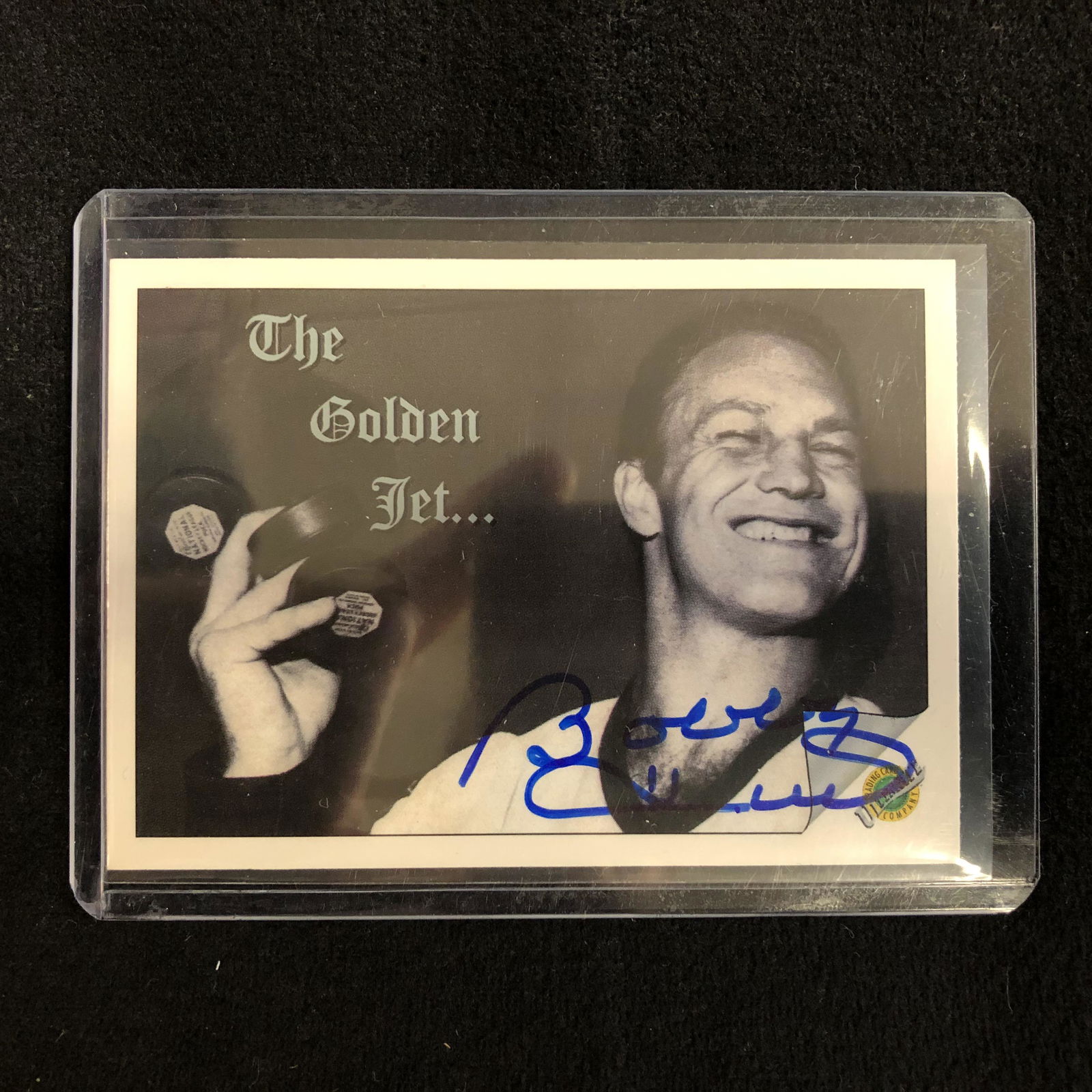 BOBBY HULL SIGNED ULTIMATE HOCKEY TRADING CARD (1 of 1)