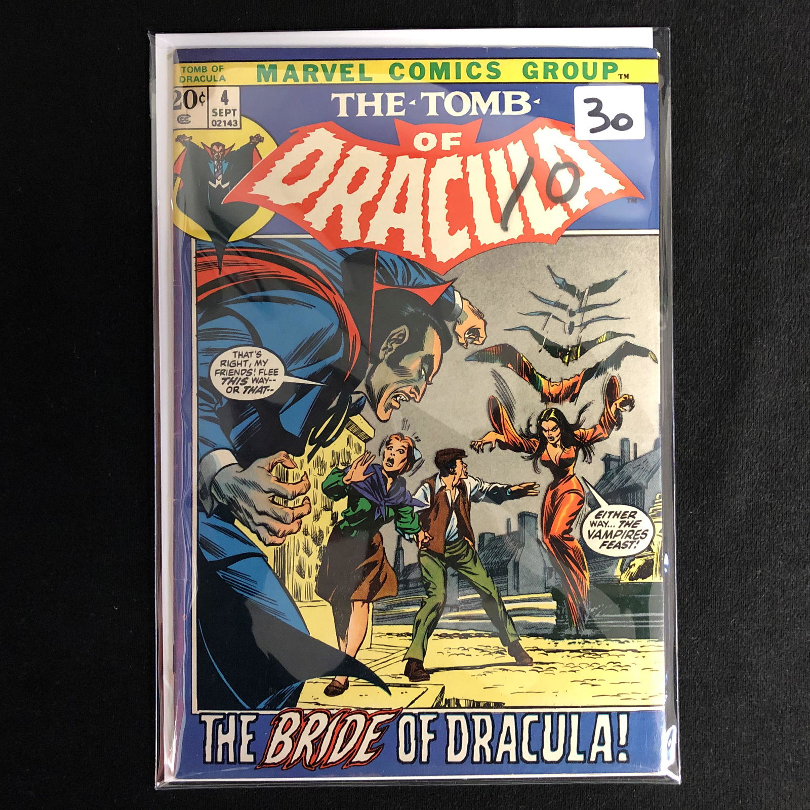 TOMB OF DRACULA #4 (MARVEL COMICS) (1 of 1)