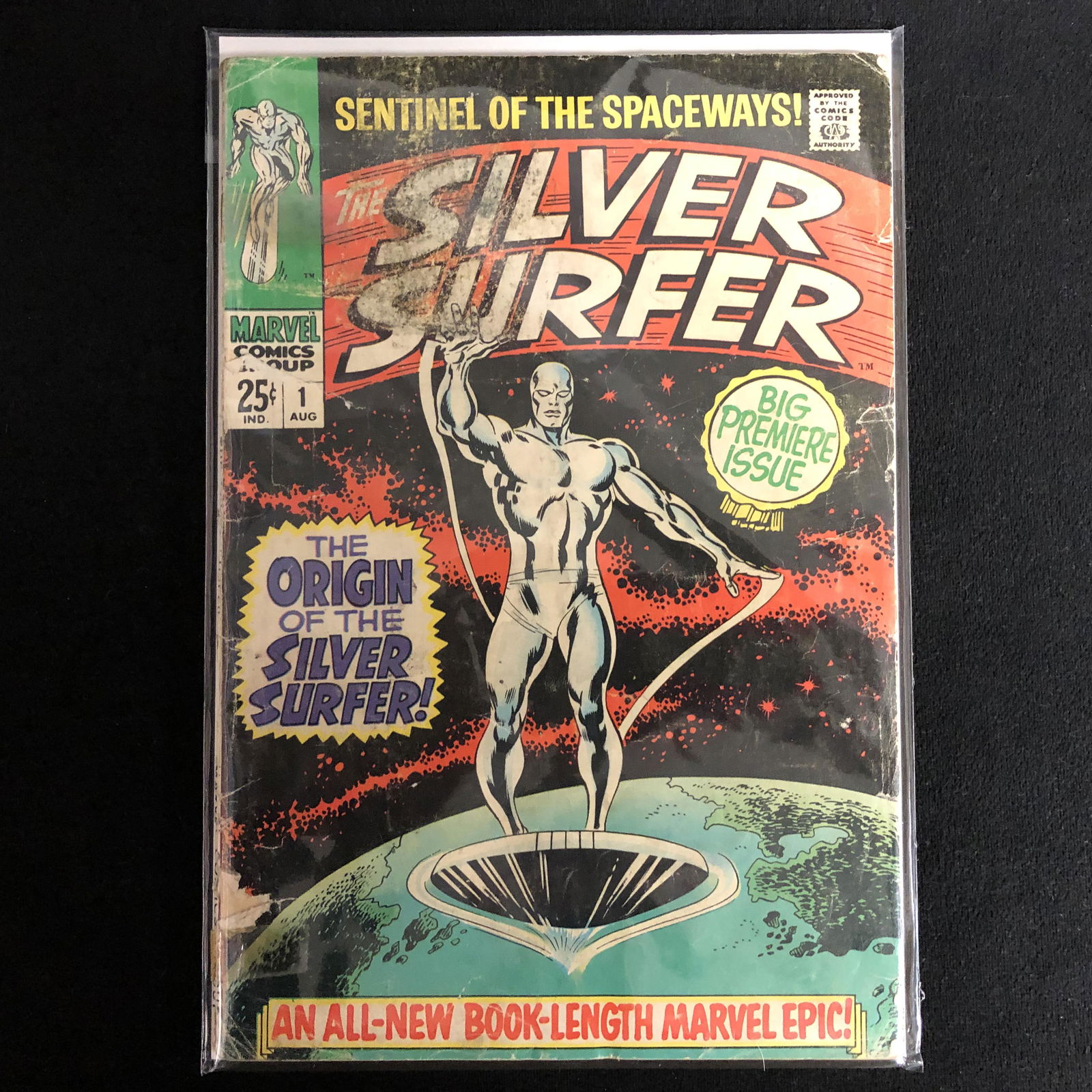 SILVER SURFER #1 (MARVEL COMICS) (1 of 1)