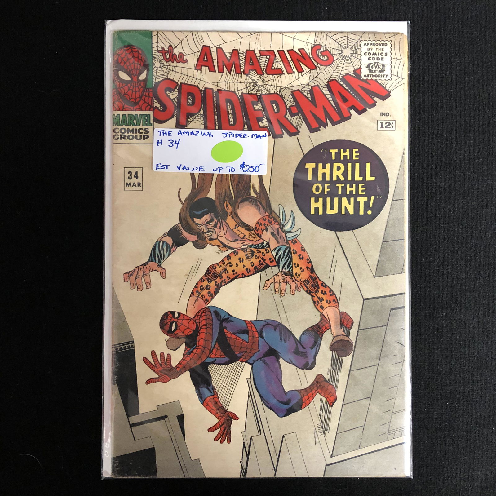 THE AMAZING SPIDER-MAN #34 (MARVEL COMICS) (1 of 1)