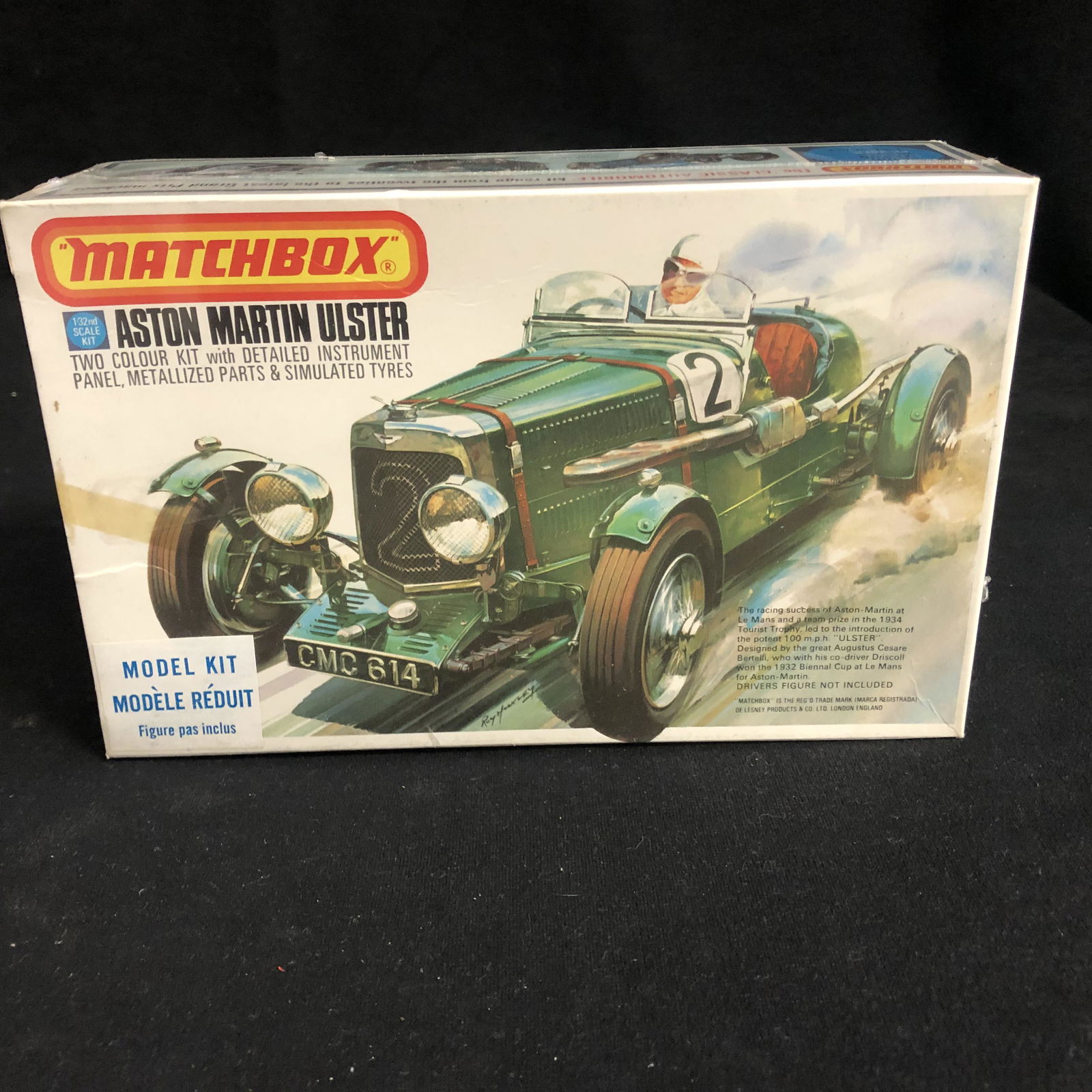 MATCHBOX 1:32 SCALE ASTON MARTIN ULSTER MODEL KIT (1 of 1)