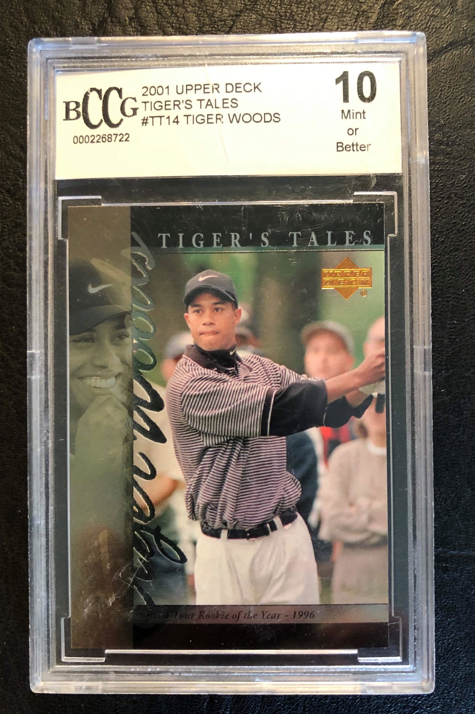 2001 UPPER DECK TIGER'S TALES #TT14 TIGER WOODS (10 (1 of 2)
