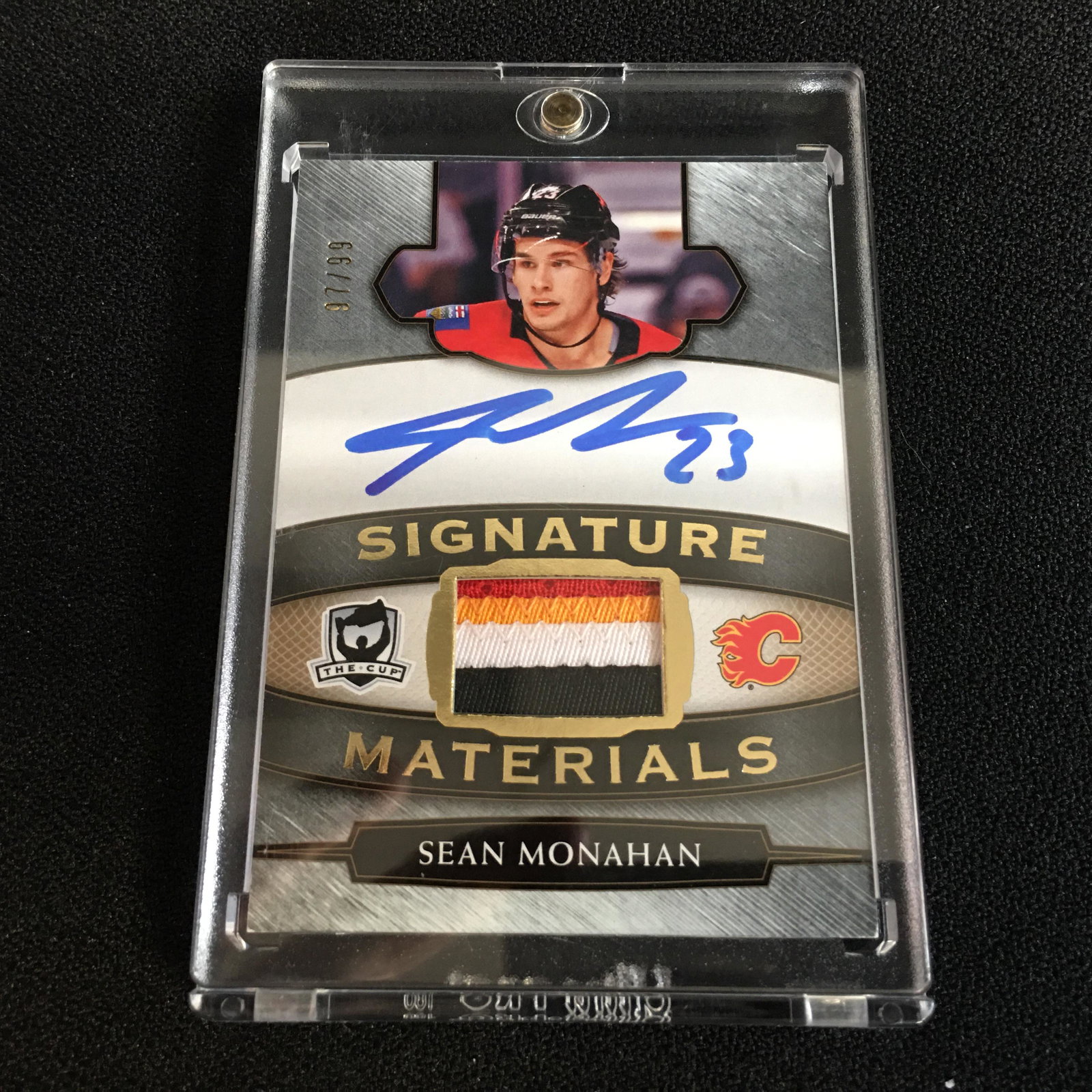 2018-19 UPPER DECK THE CUP HOCKEY #SP-SM SEAN MONOHAN (1 of 2)