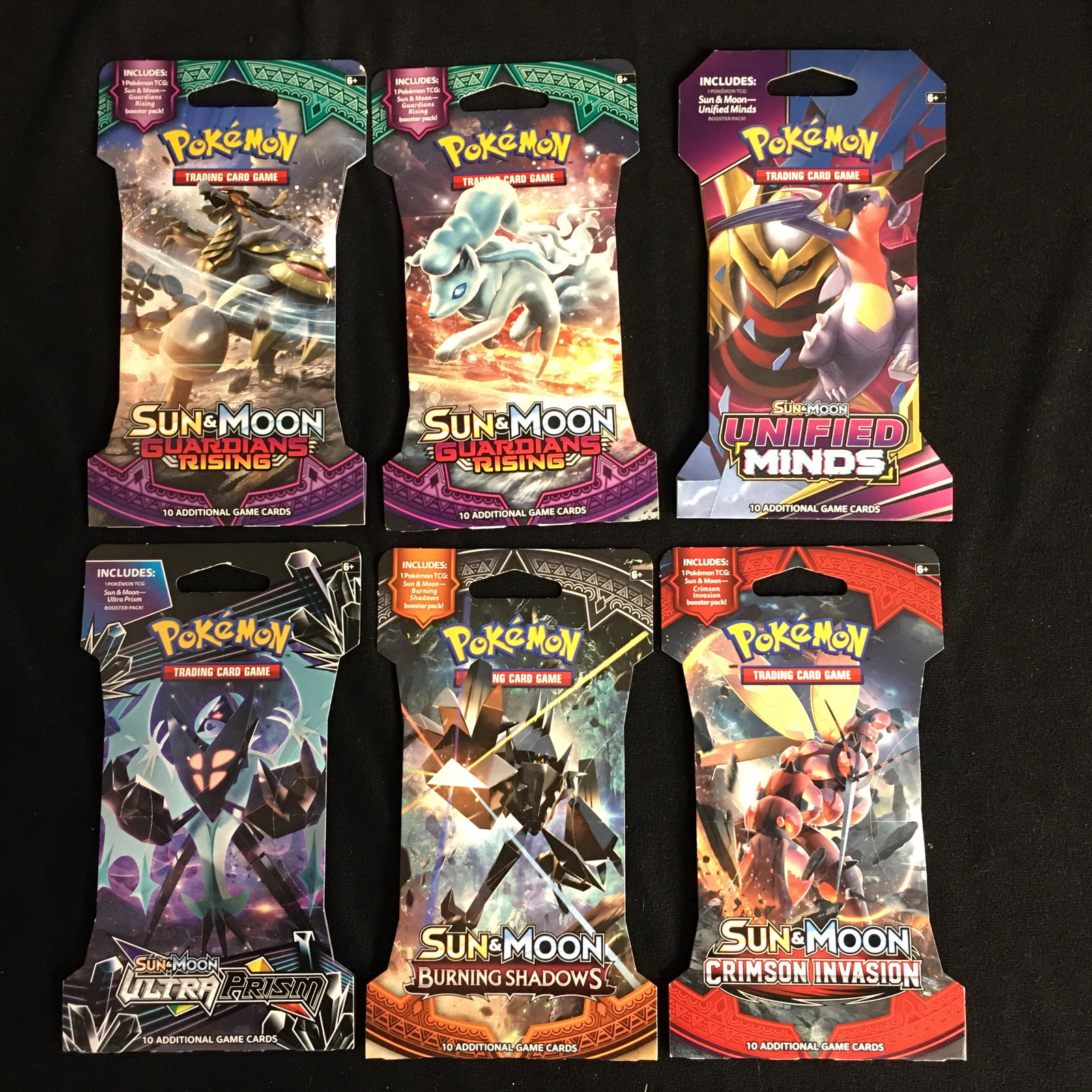 SEALED POKEMON BOOSTER PACKS (1 of 1)