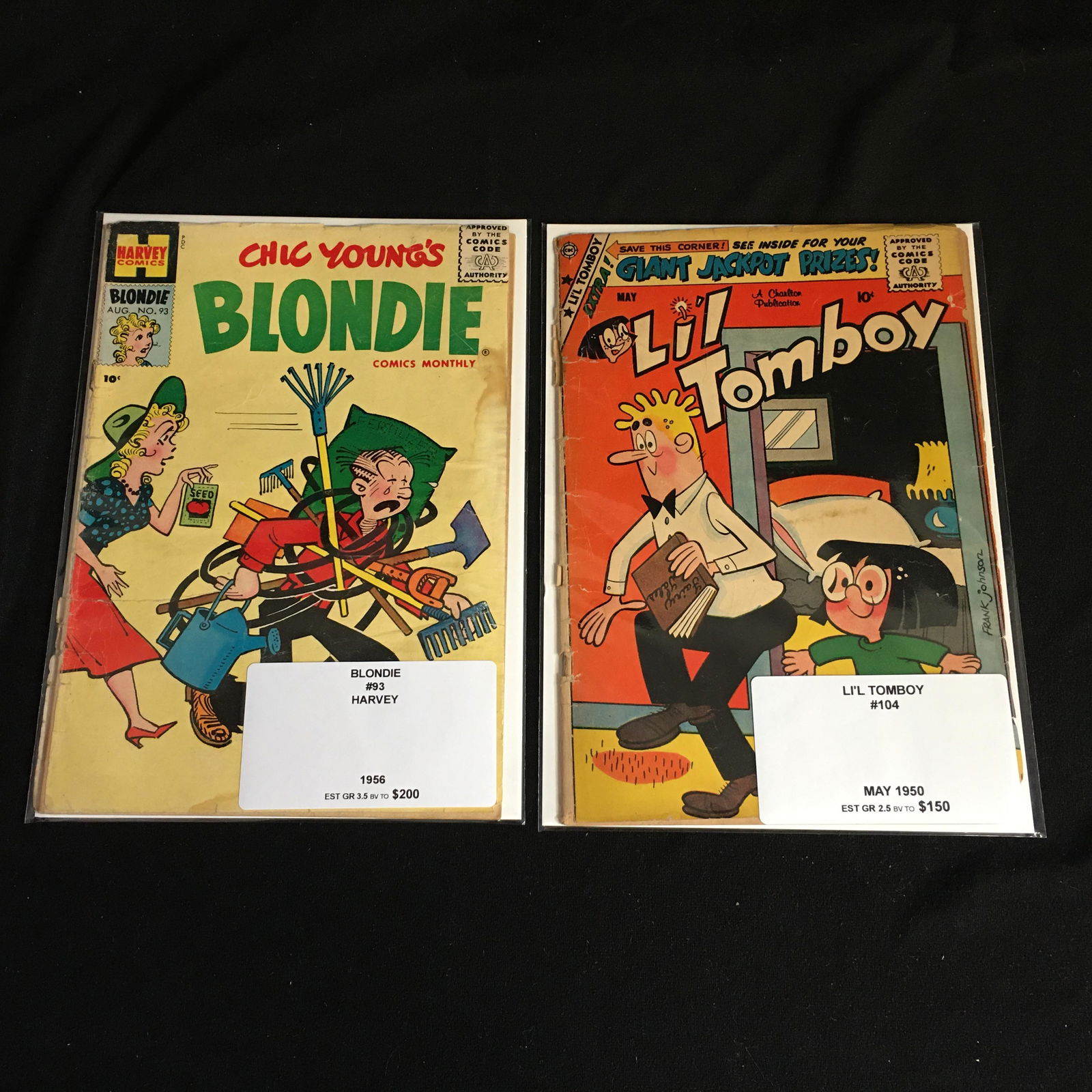 1950s COMIC BOOK LOT (1 of 1)