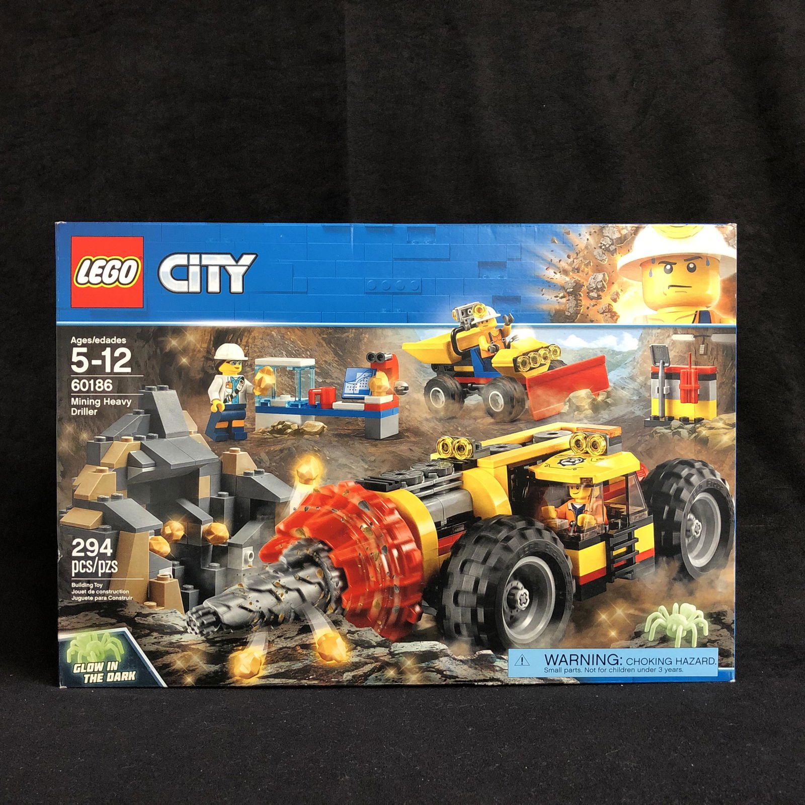 Lego City 60186 Mining Heavy Driller: Lego City 60186 Mining Heavy Driller
