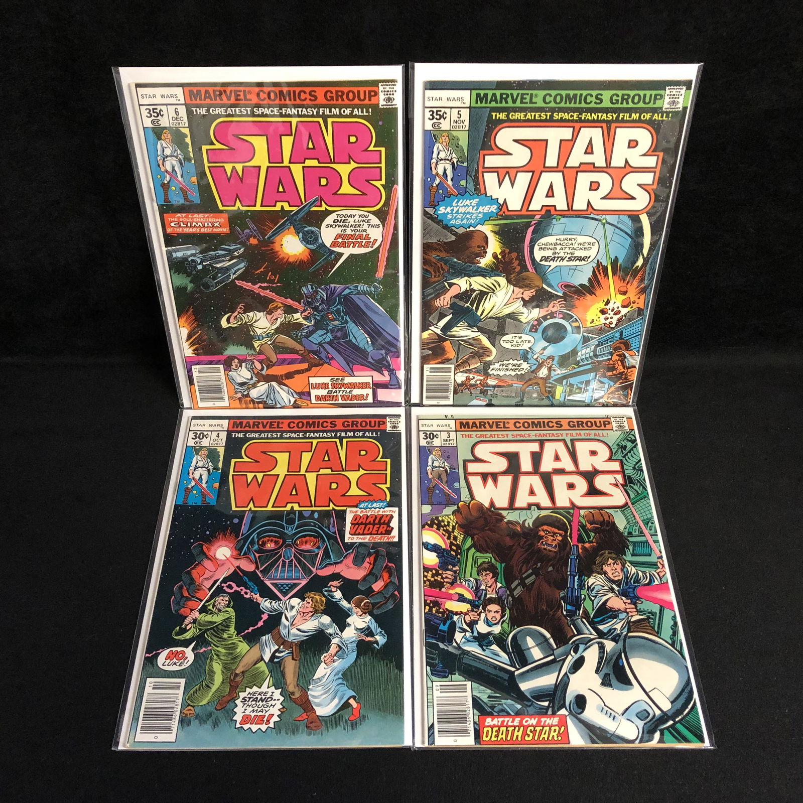 STAR WARS COMIC BOOK LOT (MARVEL COMICS) (1 of 1)