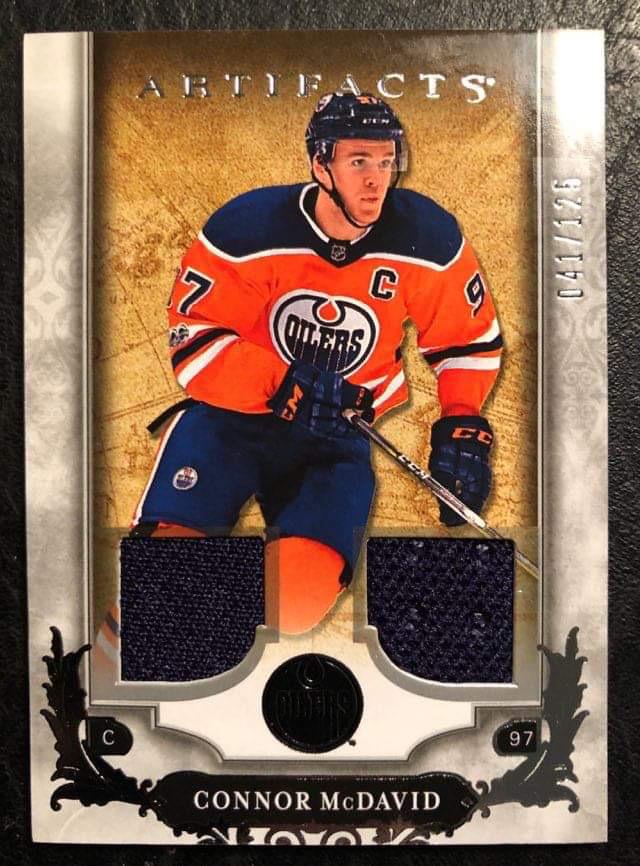 2018-19 UD ARTIFACTS #101 CONNOR McDAVID: 2018-19 UD ARTIFACTS #101 CONNOR McDAVID
