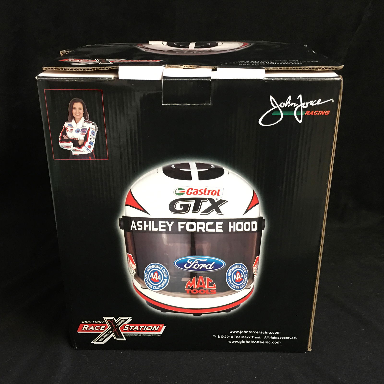 Ashley Force Hood Race Helmet Coffee Maker NHRA Replica: Ashley Force Hood Race Helmet Coffee Maker NHRA Replica