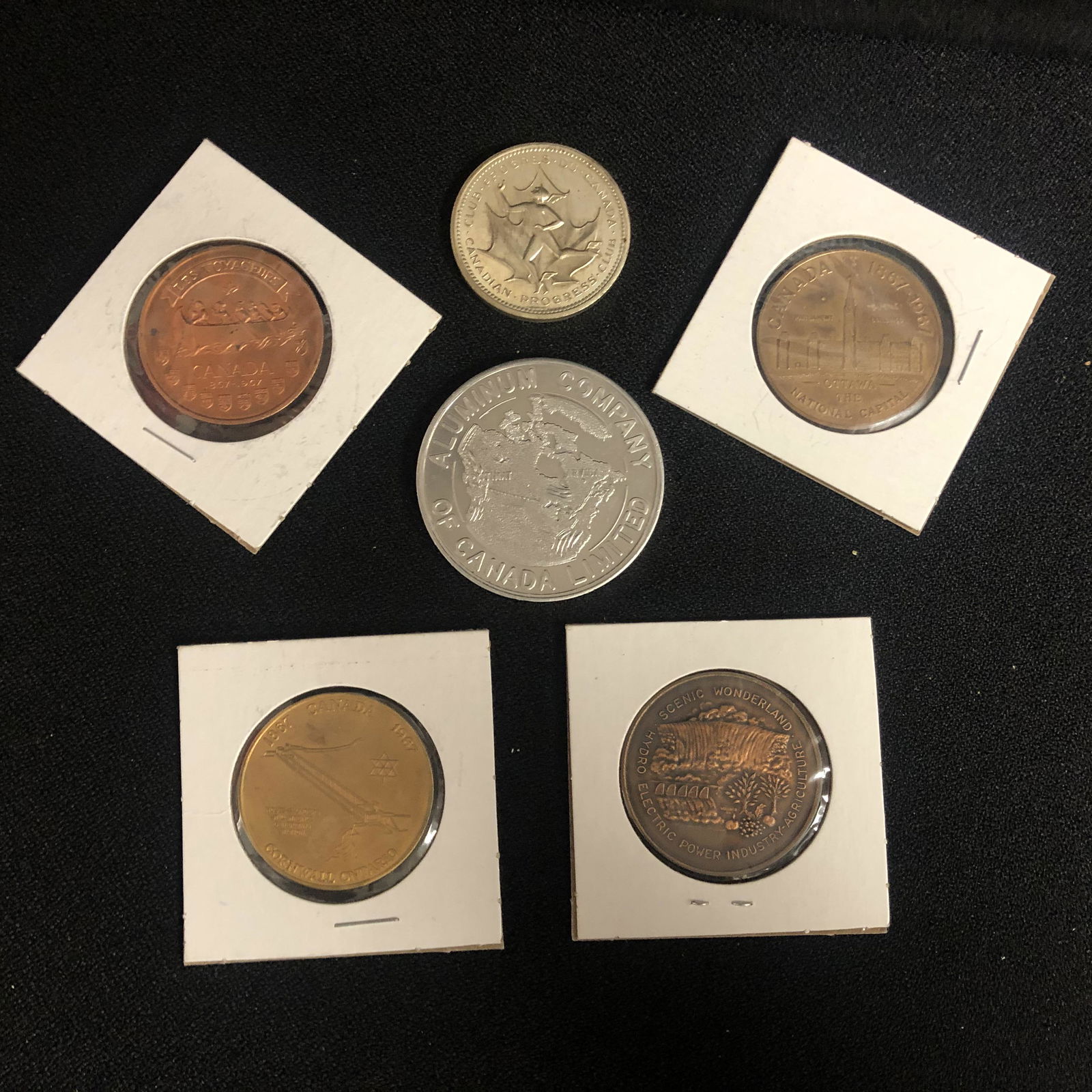 VINTAGE CANADIAN TOKENS LOT (1 of 1)