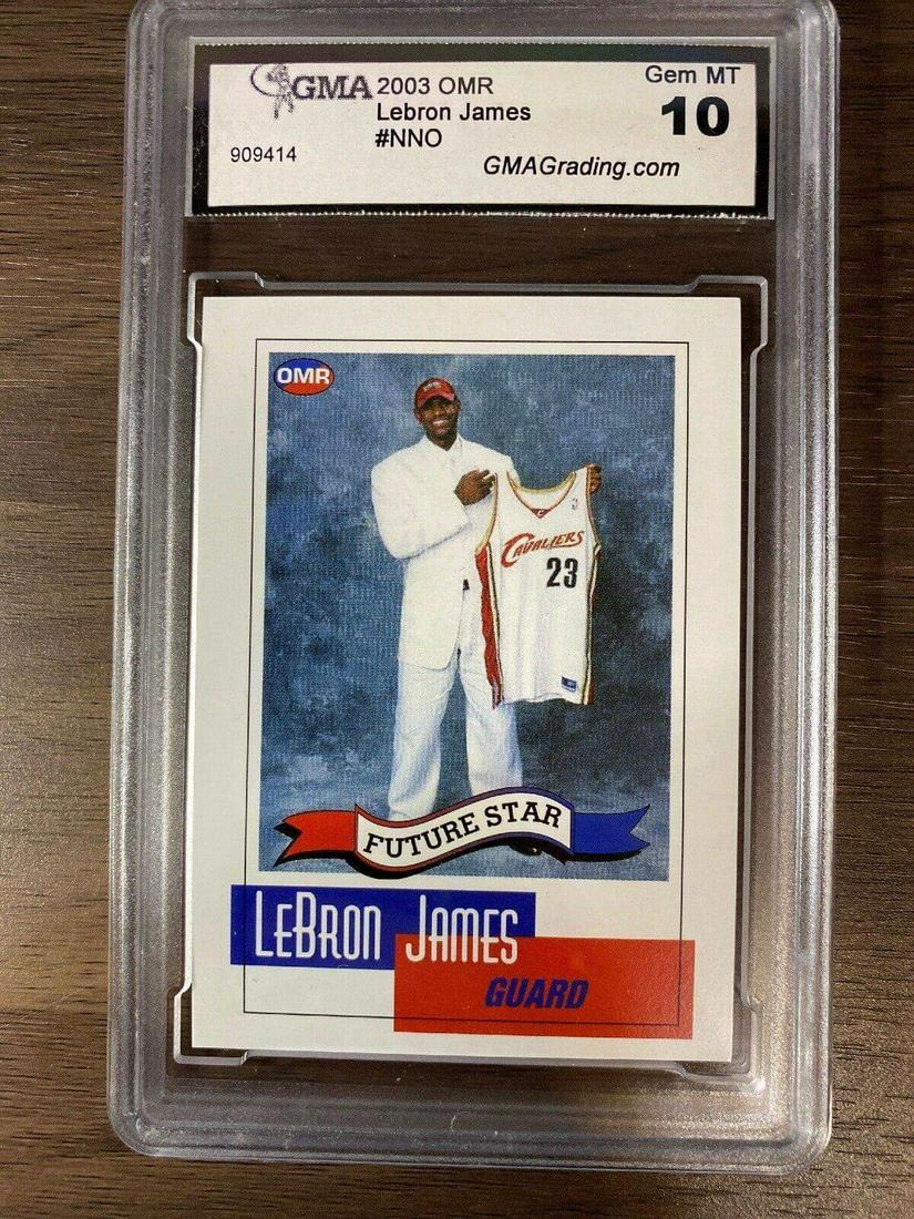 2003 OMR LeBRON JAMES #NNO (GEM MINT 10) (1 of 2)