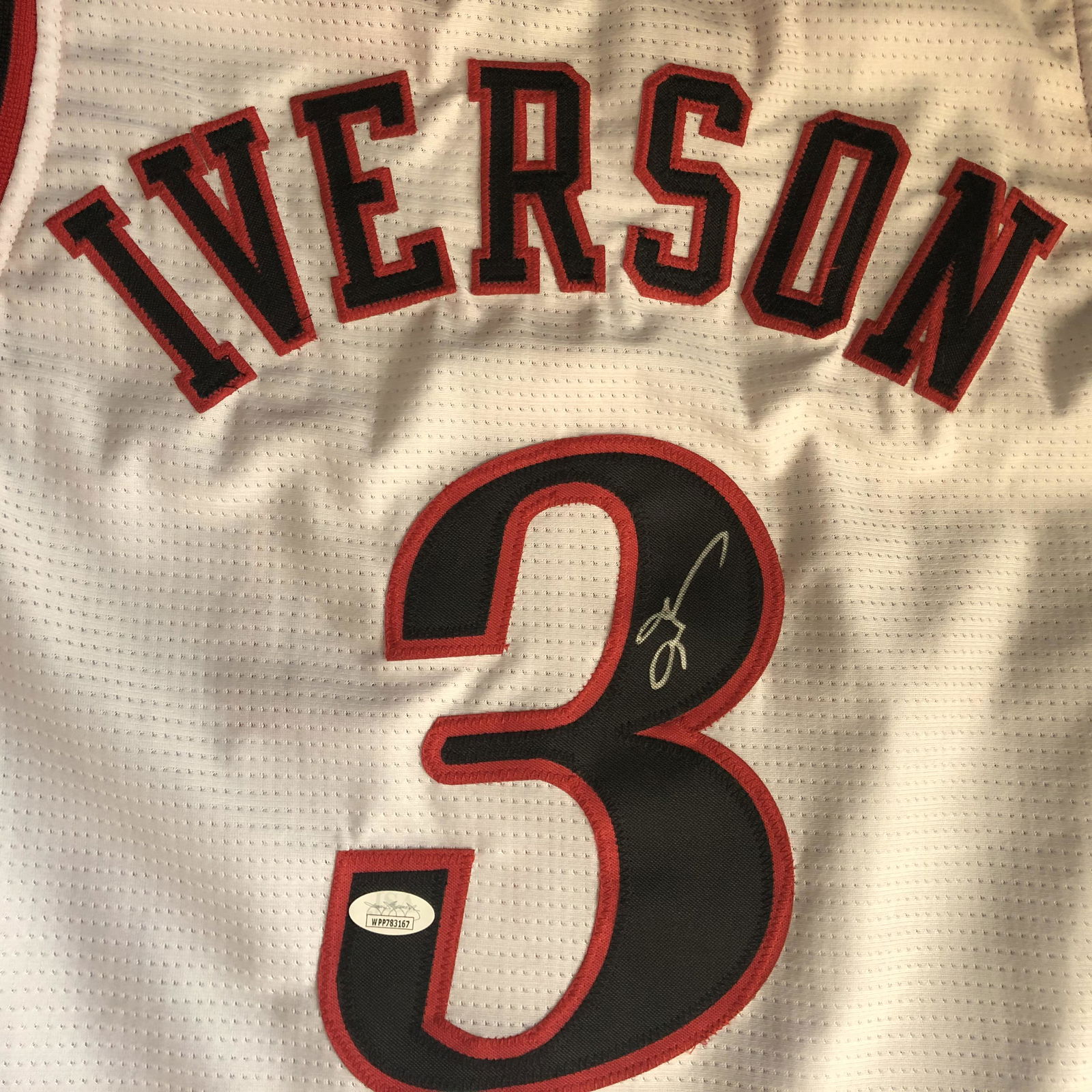 Allen Iverson Signed Philadelphia 76ers Jersey (JSA (1 of 3)