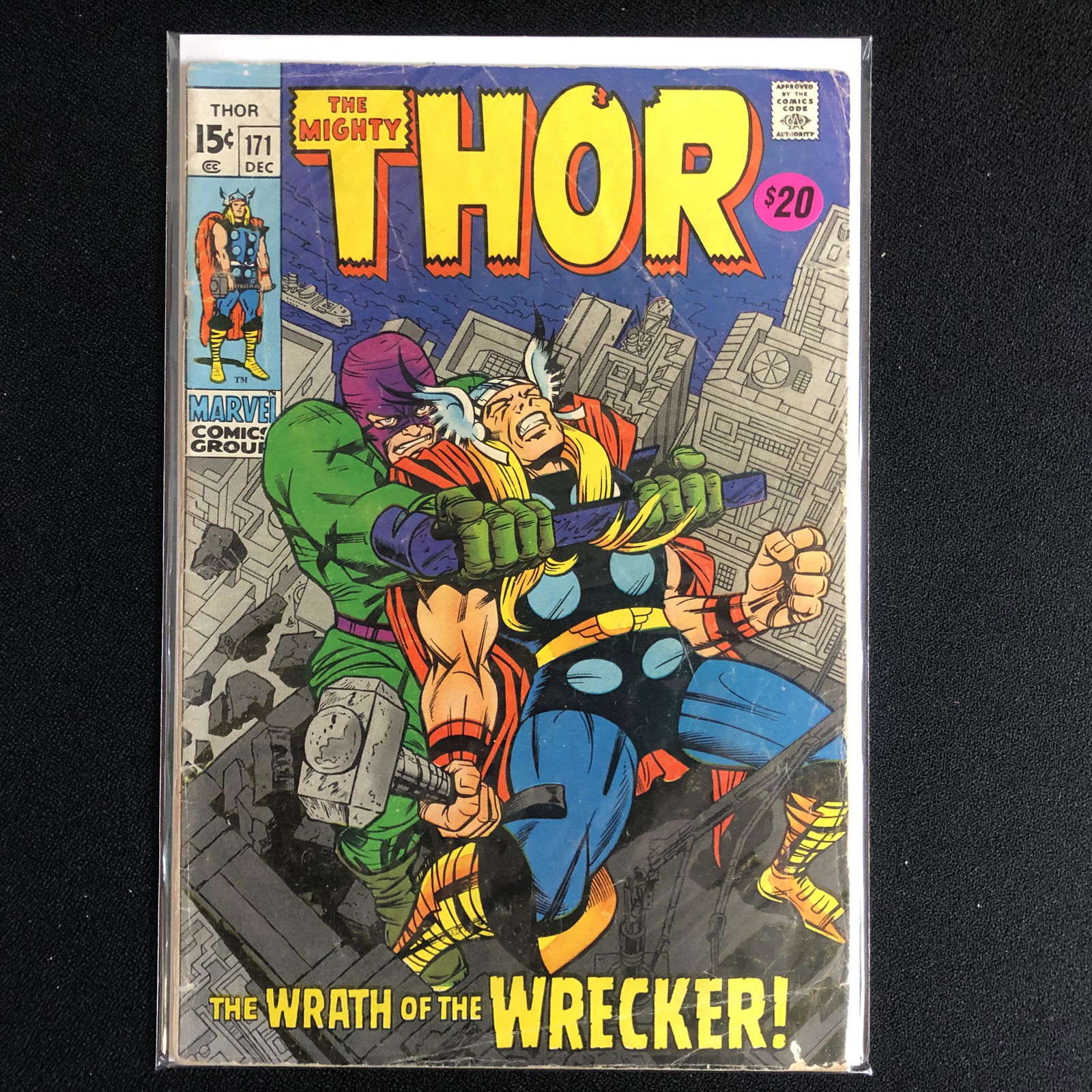 THE MIGHTY THOR #171 (MARVEL COMICS) (1 of 1)