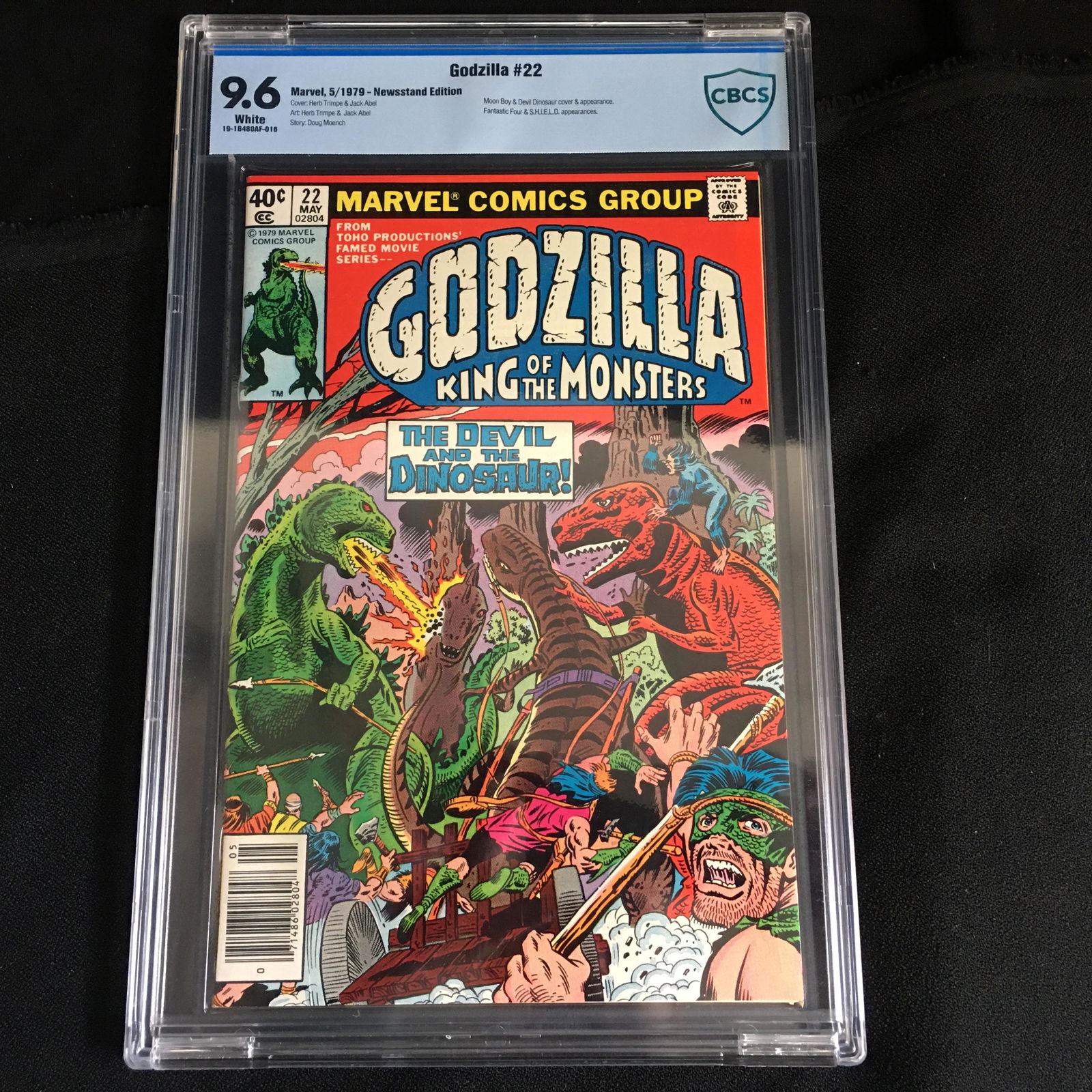 GODZILLA #22 (MARVEL COMICS) 1979 *GRADED 9.6* (1 of 1)