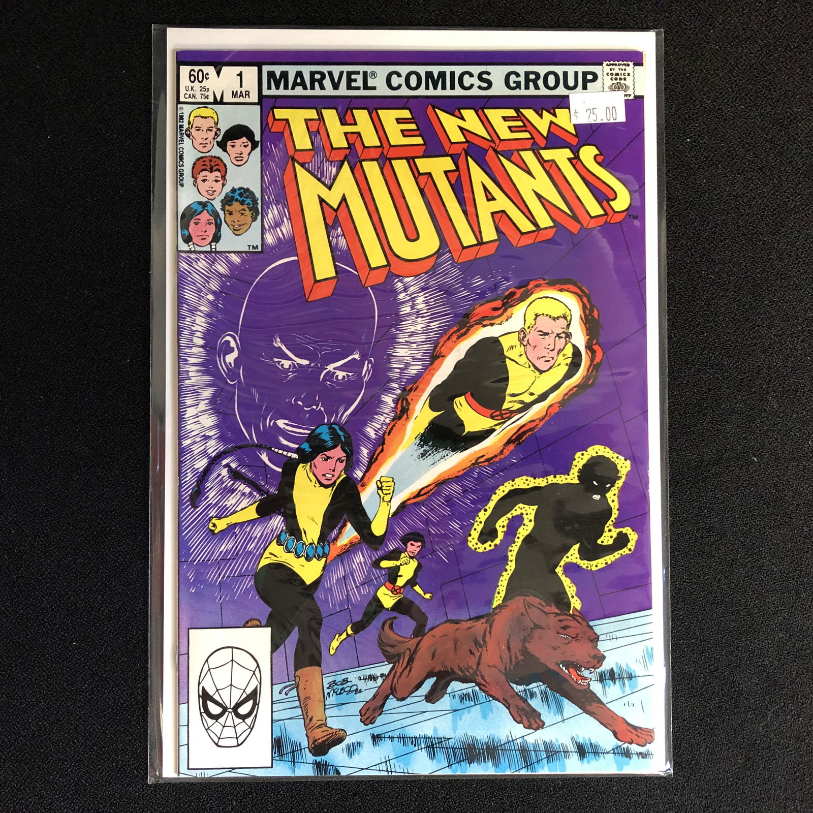 THE NEW MUTANTS #1 (MARVEL COMICS) (1 of 1)