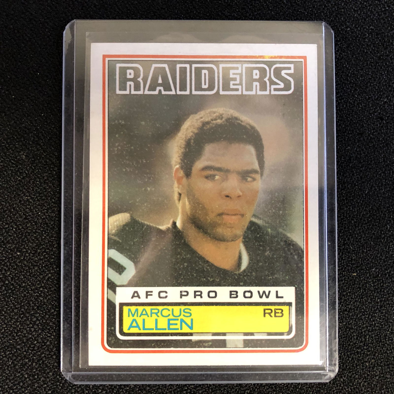 1983 TOPPS #294 MARCUS ALLEN (AFC PRO BOWL) RC (1 of 2)