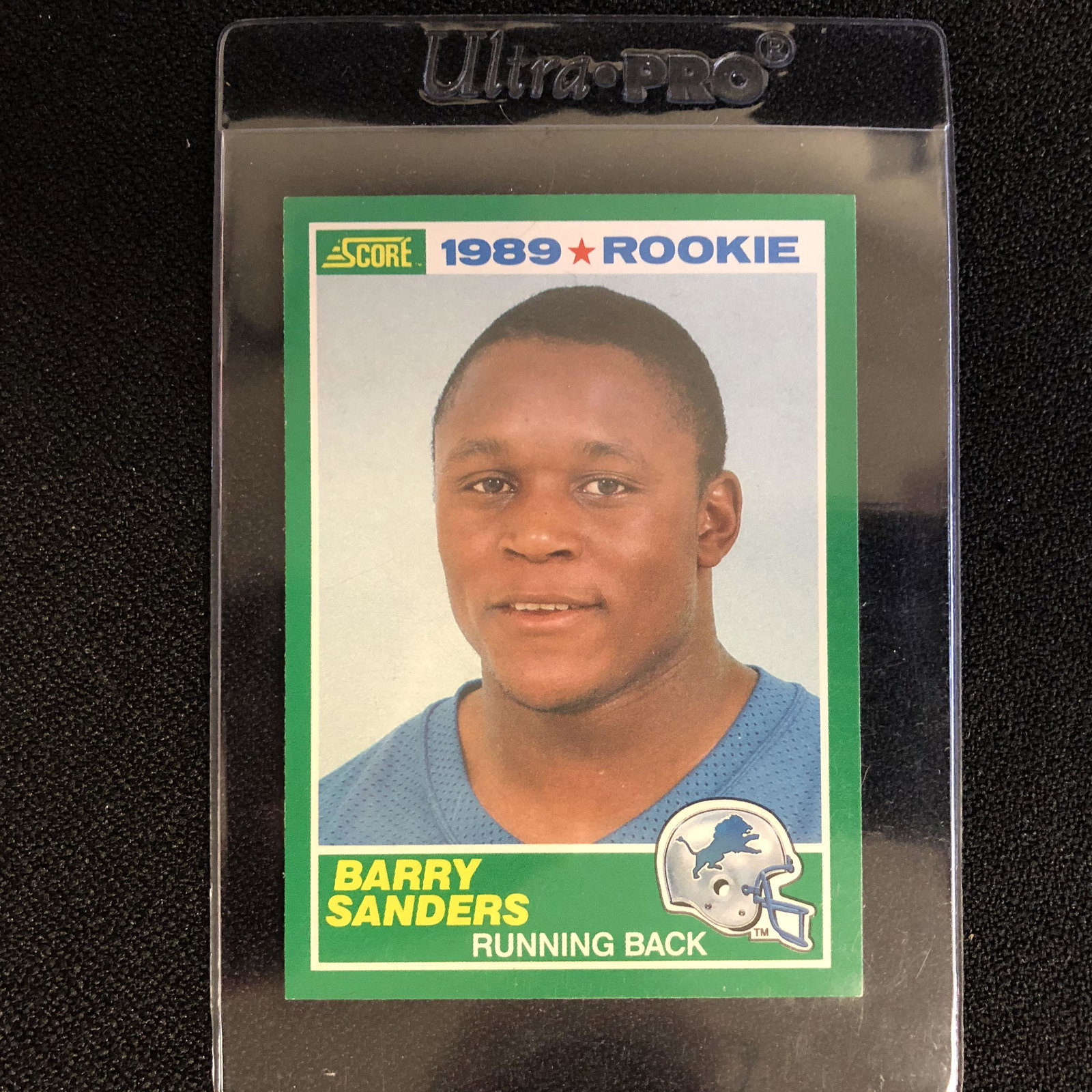 1989 SCORE BARRY SANDERS RC: 1989 SCORE BARRY SANDERS RC